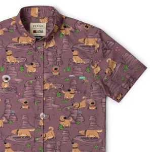 Disney and Pixar Up "My Name Is Dug" – KUNUFLEX Short Sleeve Shirt