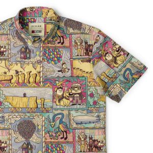 Disney and Pixar Up "Paradise Found" – KUNUFLEX Short Sleeve Shirt