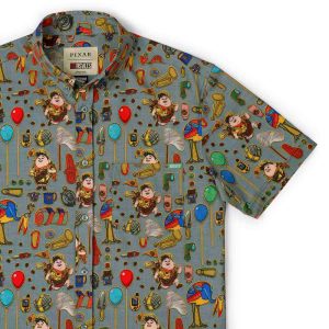 Disney and Pixar Up "The Wilderness Must Be Explored" – KUNUFLEX Short Sleeve Shirt