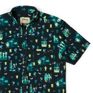 Disney’s Haunted Mansion “Grim Grinning Graveyard” – KUNUFLEX Short Sleeve Shirt