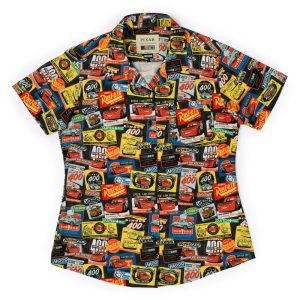 Disney and Pixar Cars "Sponsors of Speed" – Women's KUNUFLEX Short Sleeve Shirt
