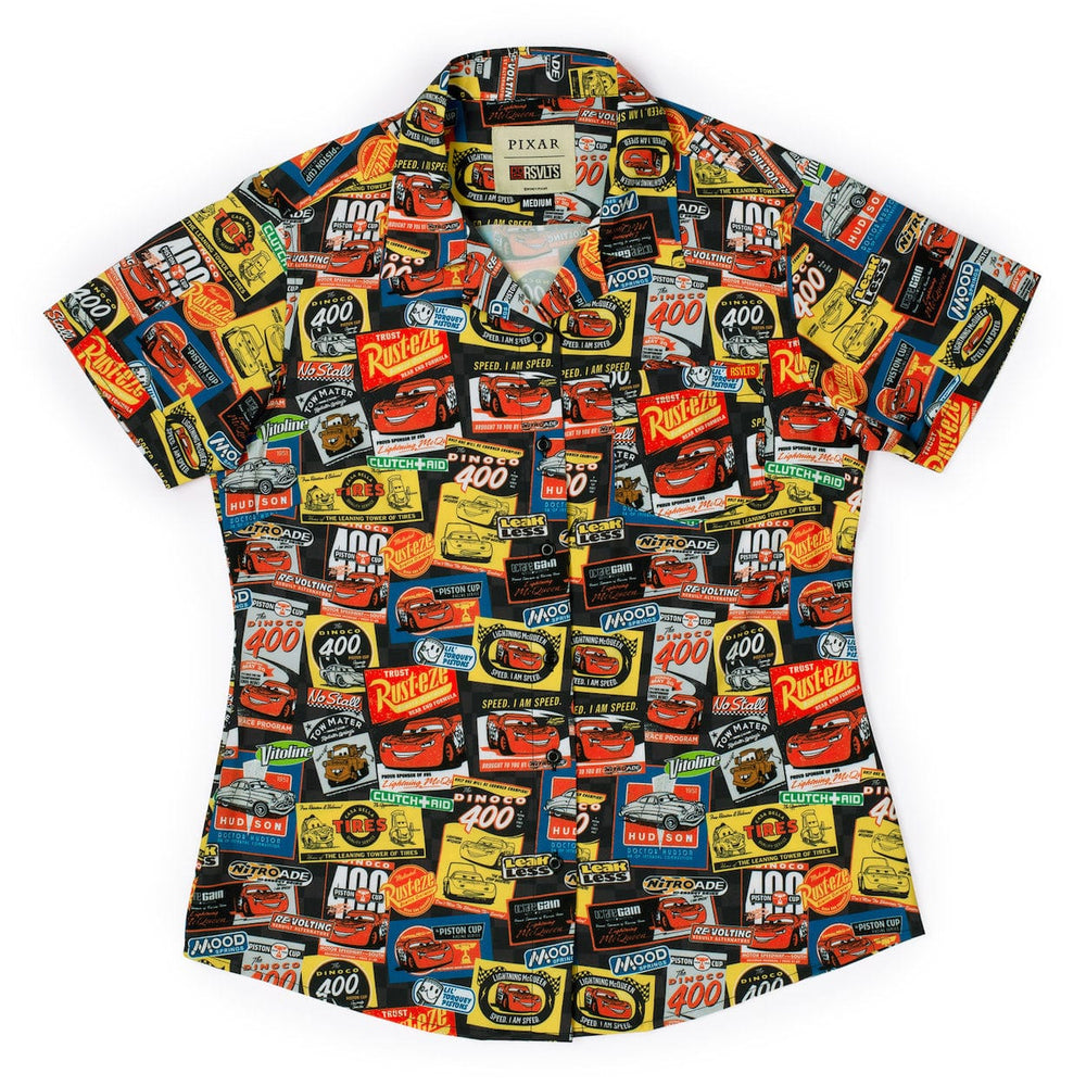 Disney and Pixar Cars "Sponsors of Speed" – Women's KUNUFLEX Short Sleeve Shirt