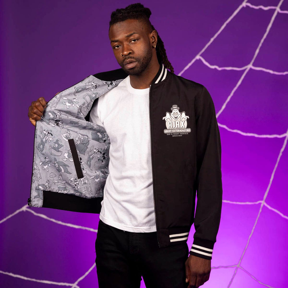 Disney "Ajax Ghost Exterminators" – Reversible Bomber Jacket