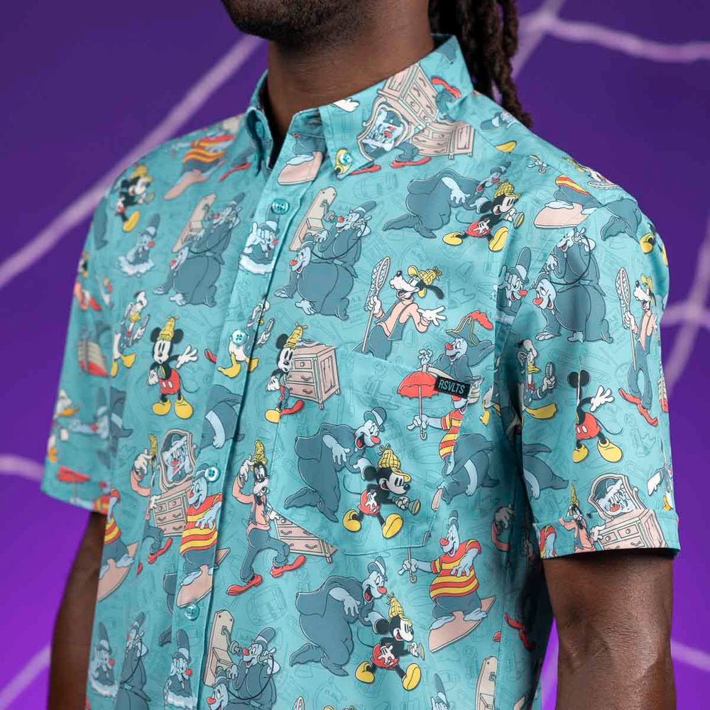 Disney "Ajax Ghost Exterminators" – KUNUFLEX Short Sleeve Shirt - Image 2