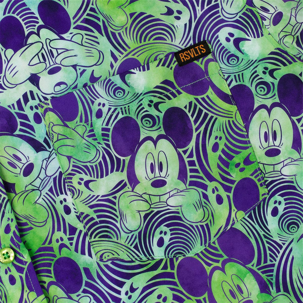 Disney "Haunted Mouse" – KUNUFLEX Short Sleeve Shirt - Image 3