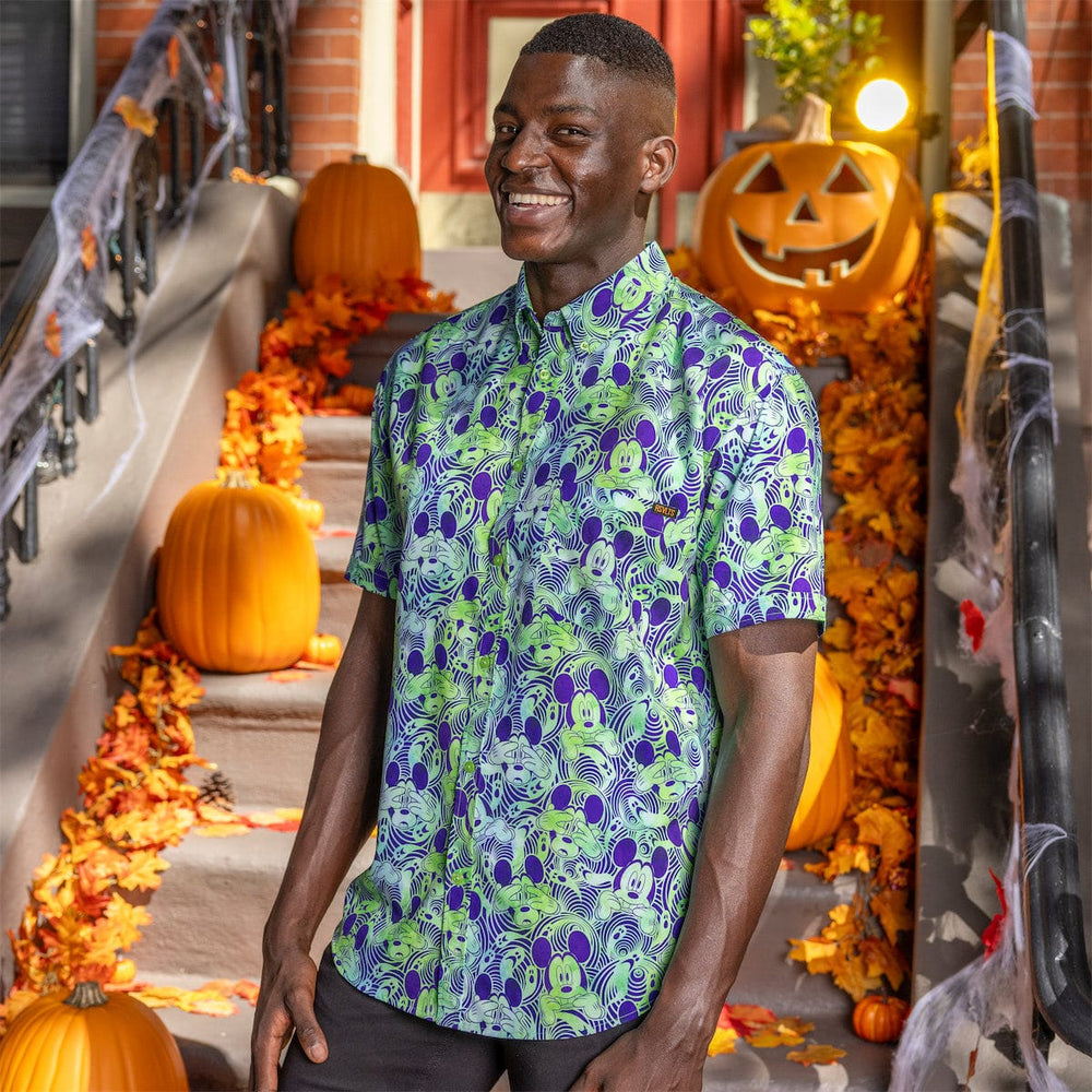 Disney "Haunted Mouse" – KUNUFLEX Short Sleeve Shirt - Image 2