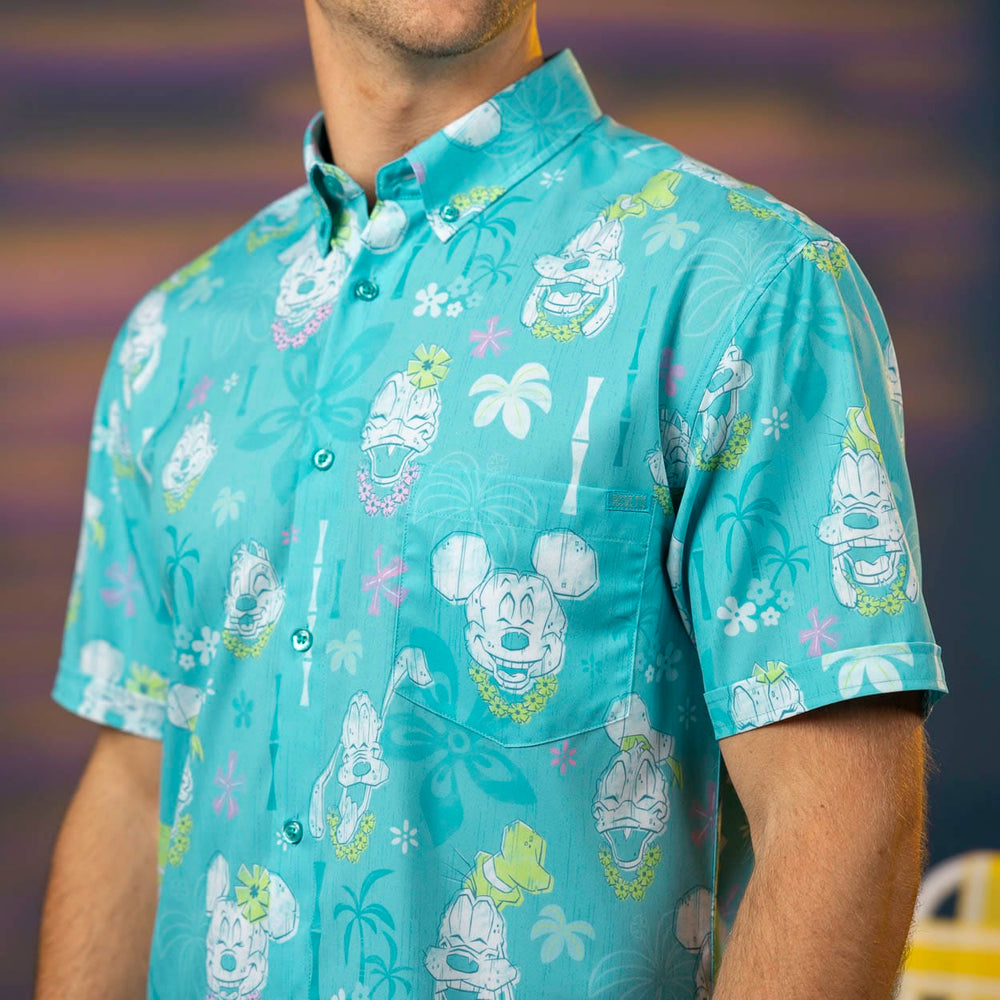 Disney "Island Smilin'" – KUNUFLEX Short Sleeve Shirt - Image 2