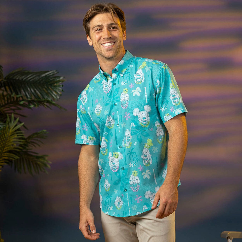 Disney "Island Smilin'" – KUNUFLEX Short Sleeve Shirt - Image 3