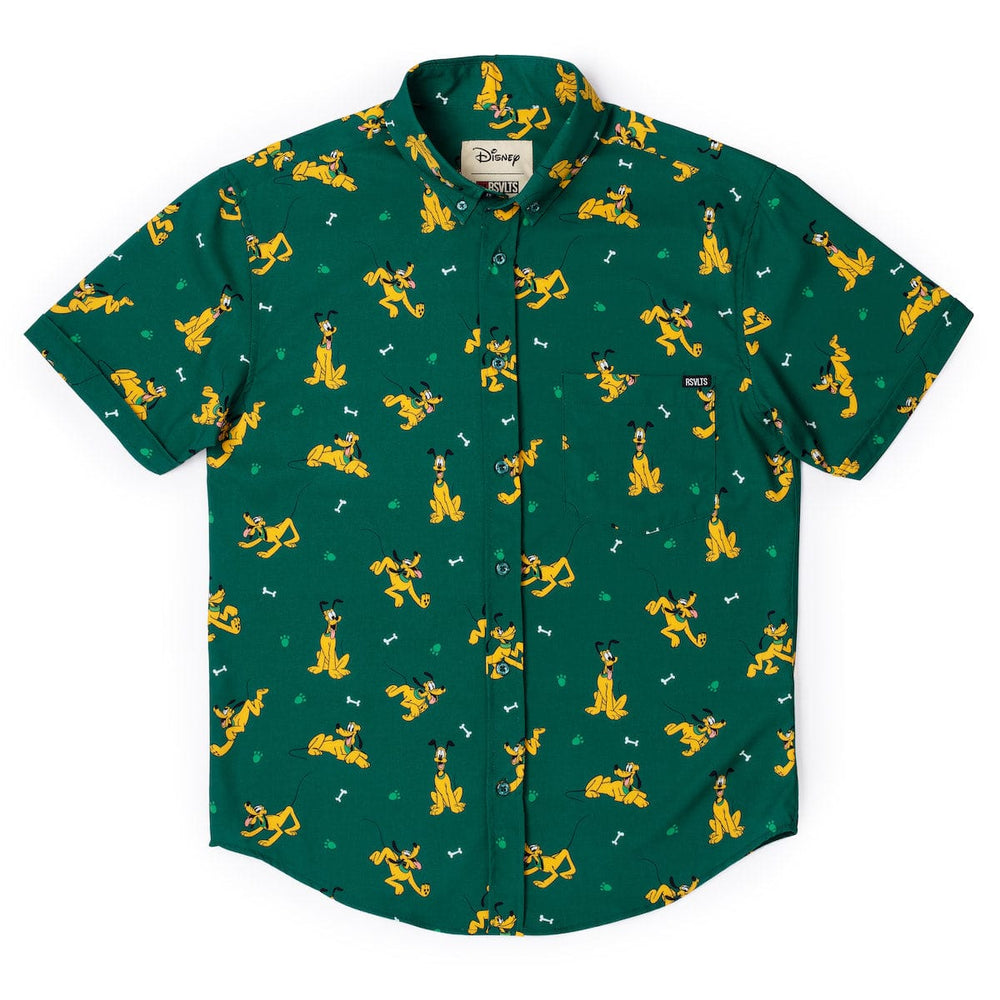 Disney "Pluto on the Green" – KUNUFLEX Short Sleeve Shirt - Image 4