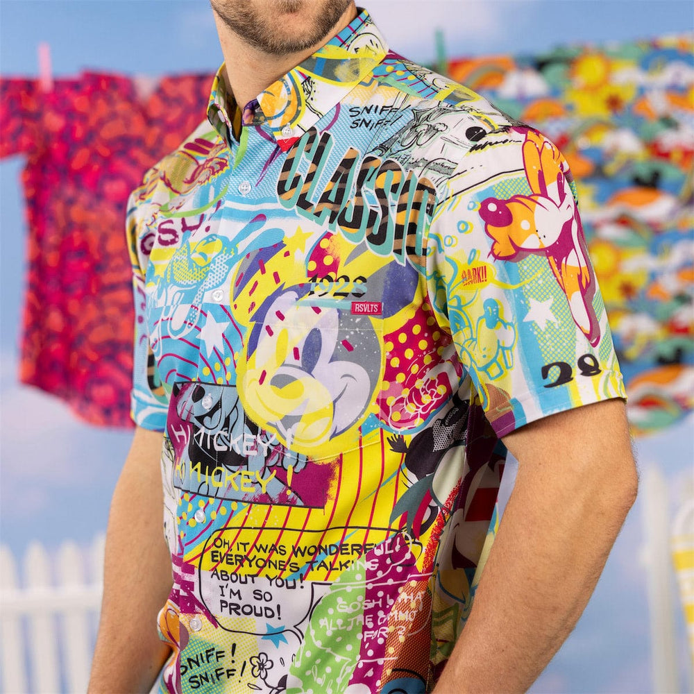 Disney "Pop Art Party" – KUNUFLEX Short Sleeve Shirt - Image 3