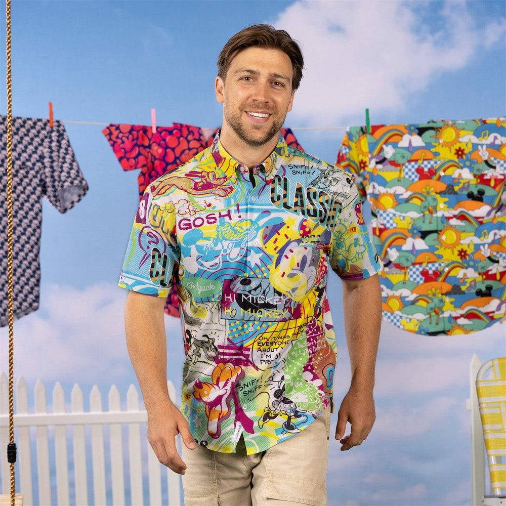 Disney "Pop Art Party" – KUNUFLEX Short Sleeve Shirt - Image 2