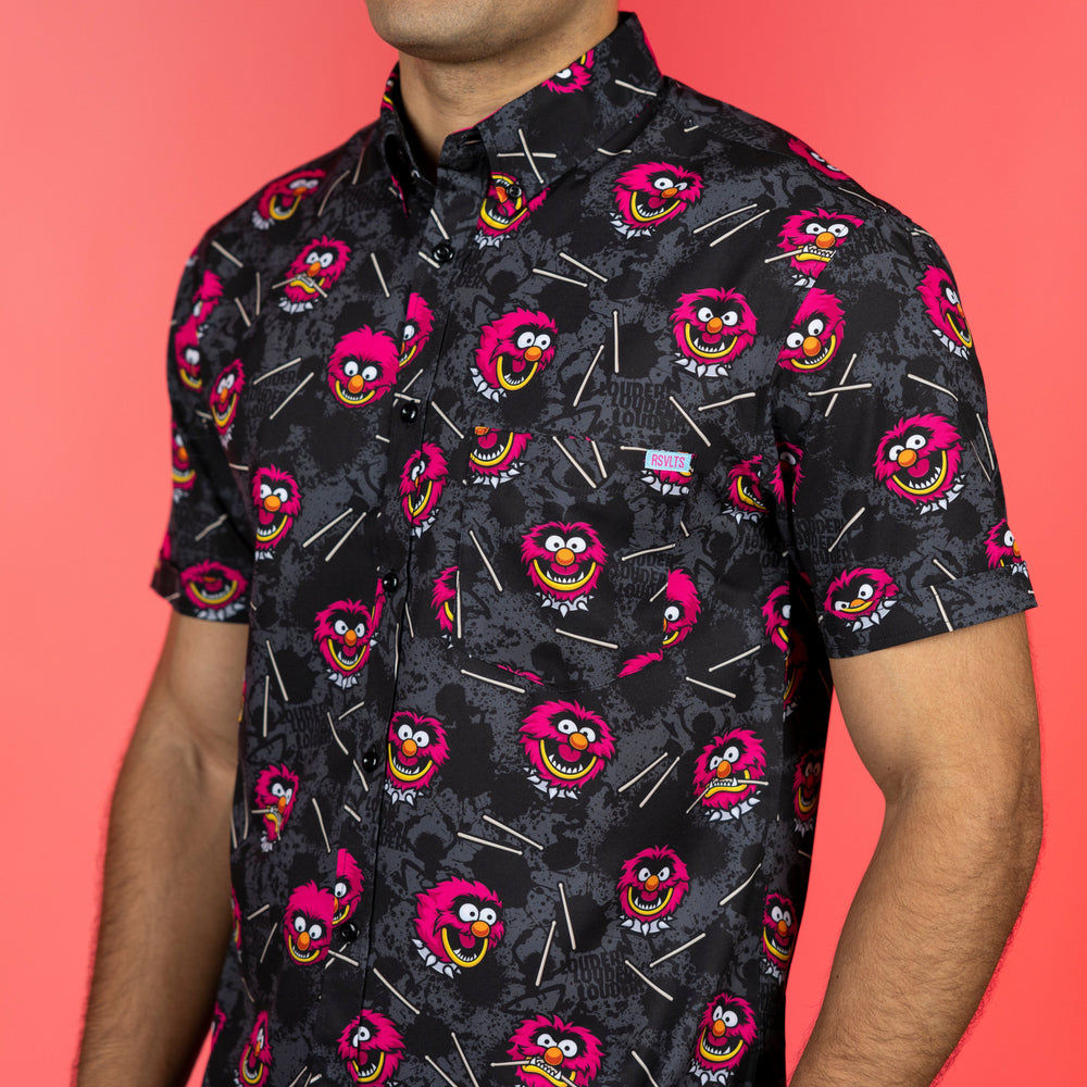 Disney's The Muppets "RAHHHHH!!!" – KUNUFLEX Short Sleeve Shirt - Image 2