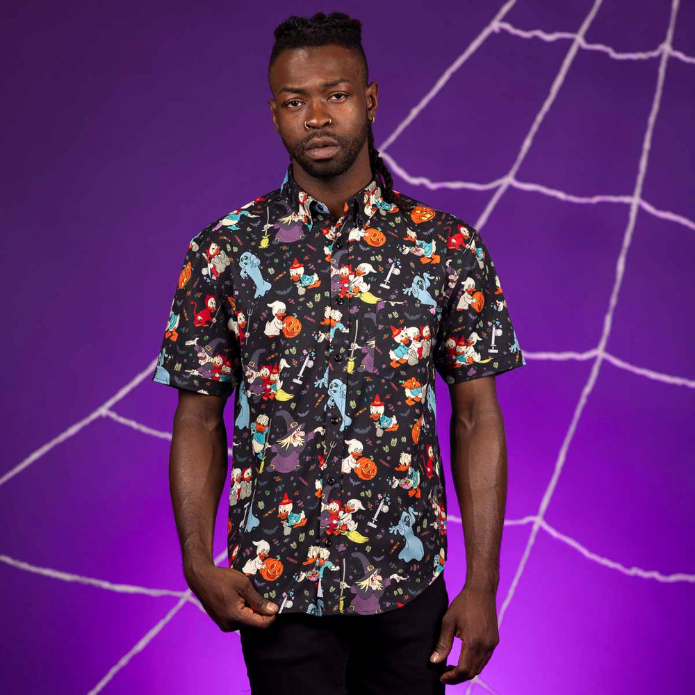 Disney "Tricks, Treats, and Trouble" – KUNUFLEX Short Sleeve Shirt - Image 3