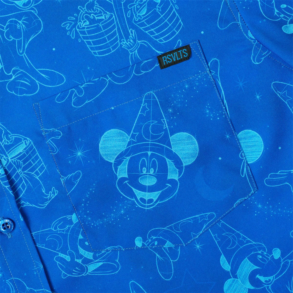 Disney's Fantasia "Sketches in the Stars" – KUNUFLEX Short Sleeve Shirt - Image 5