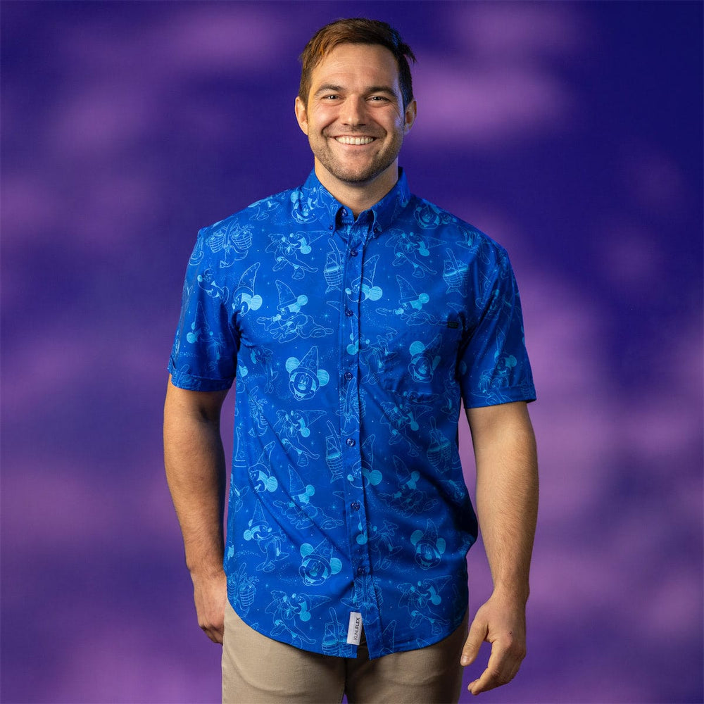 Disney's Fantasia "Sketches in the Stars" – KUNUFLEX Short Sleeve Shirt - Image 3