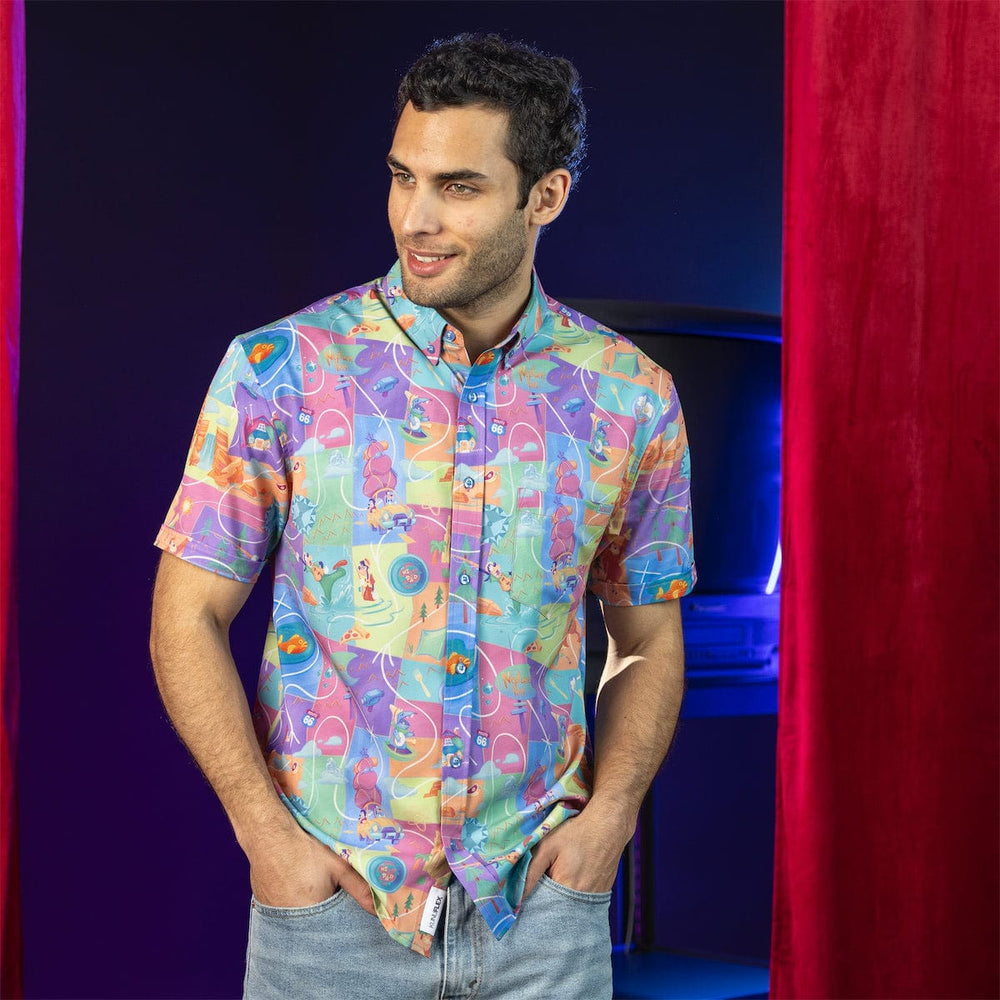 Disney’s A Goofy Movie "The Open Road" – KUNUFLEX Short Sleeve Shirt - Image 3
