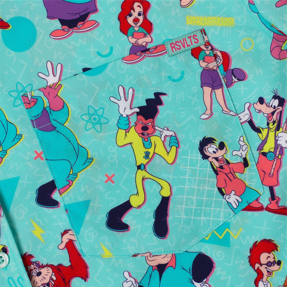 Disney’s A Goofy Movie "The Whole Goofin' Gang" – KUNUFLEX Short Sleeve Shirt - Image 6