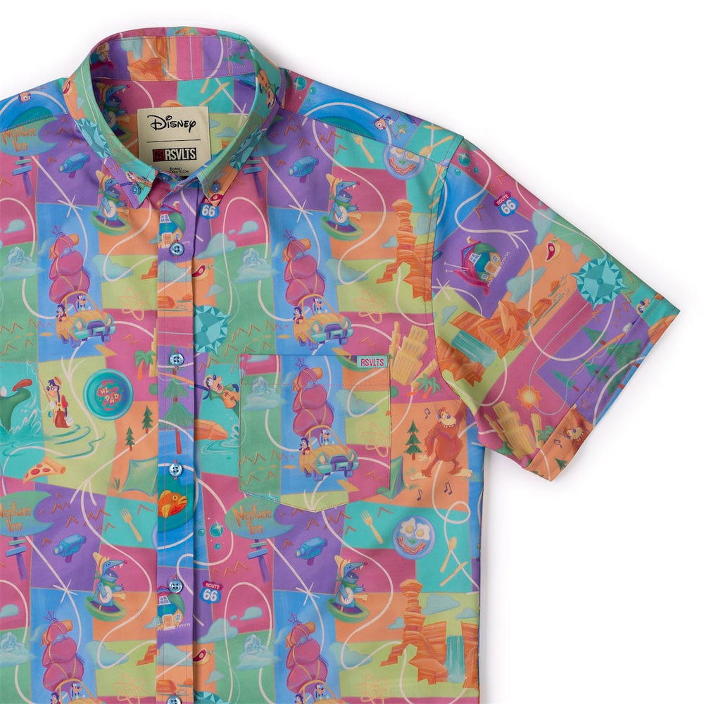 Disney’s A Goofy Movie "The Open Road" – KUNUFLEX Short Sleeve Shirt - Image 2