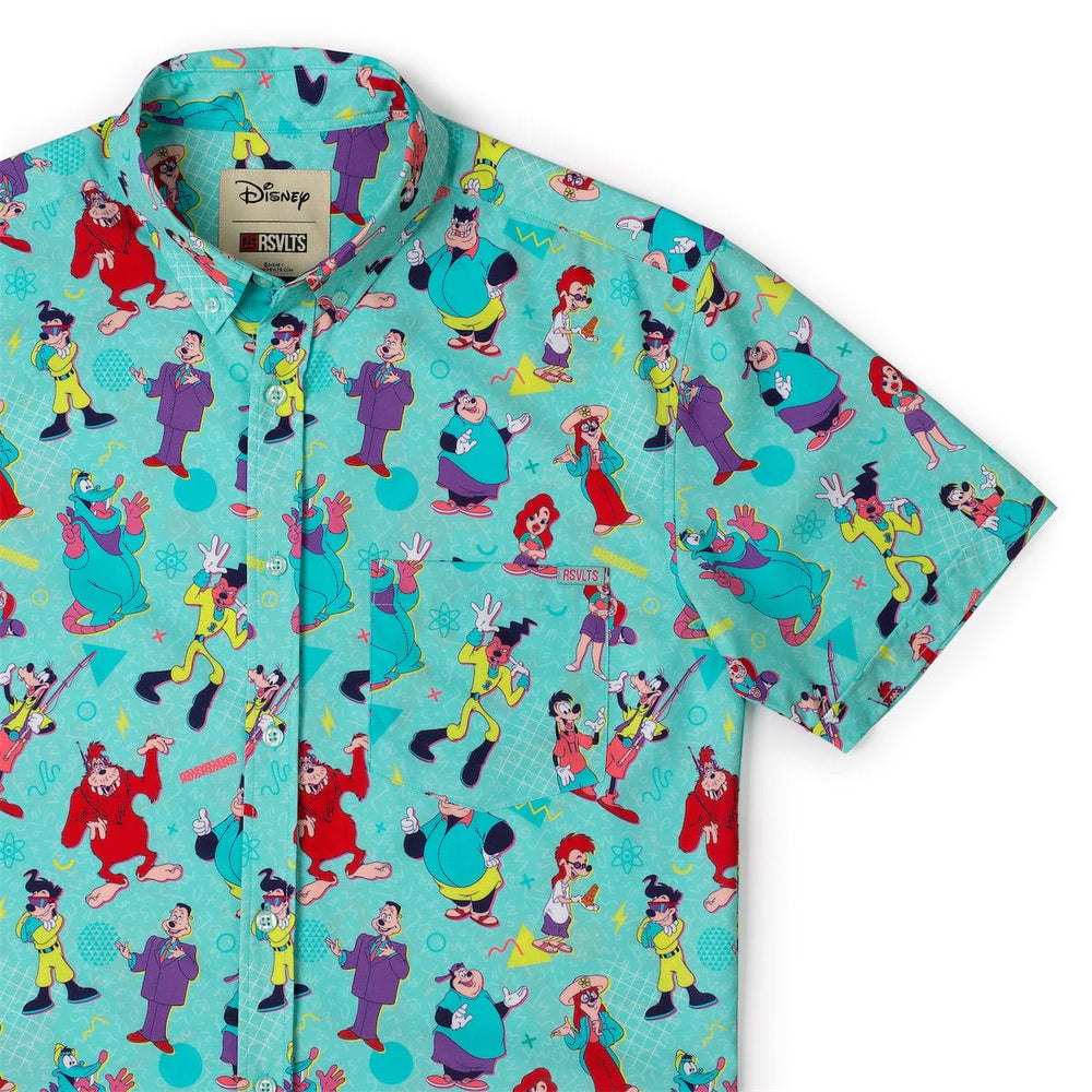 Disney’s A Goofy Movie "The Whole Goofin' Gang" – KUNUFLEX Short Sleeve Shirt - Image 2