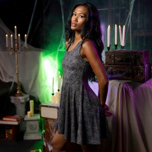 Disney's Haunted Mansion "Wall Creeps" – Skater Dress