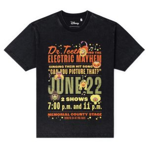 Disney's The Muppets "Dr. Teeth Live in Concert!" – Vintage Crewneck Tee