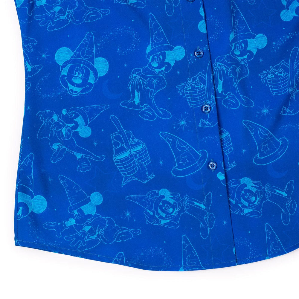 Disney's Fantasia "Sketches in the Stars" – Women's KUNUFLEX Short Sleeve Shirt - Image 7