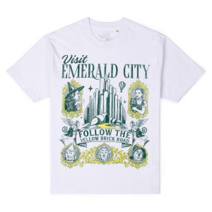The Wizard of Oz™ "Visit Emerald City" – Vintage Crewneck Tee