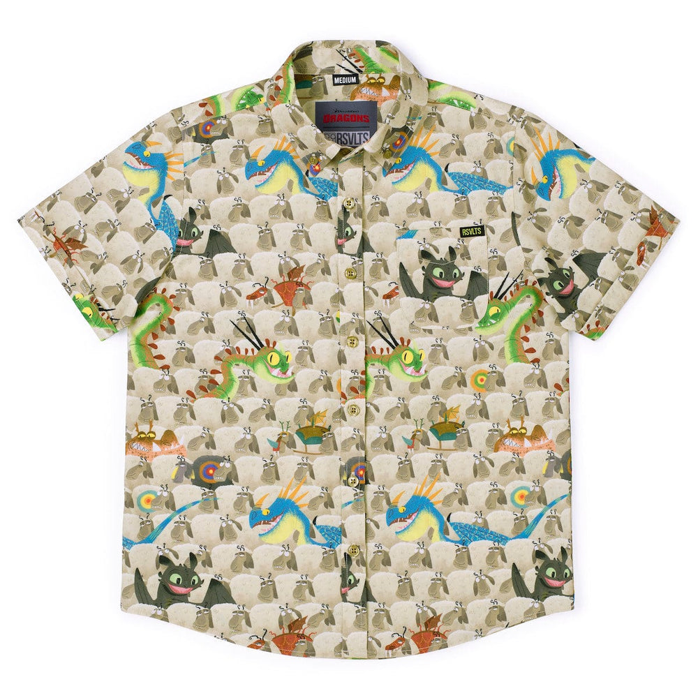 How to Train Your Dragon "Counting Sheep" – Youth KUNUFLEX Short Sleeve Shirt