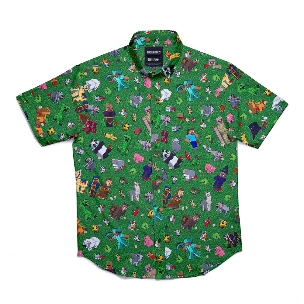 Minecraft "Overworld Odyssey" – KUNUFLEX Short Sleeve Shirt - Image 5