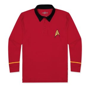 Star Trek "Redshirt" – Commuter Long Sleeve Polo