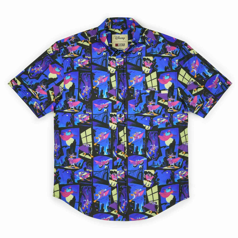 Disney’s Darkwing Duck "The Duck Night" – KUNUFLEX Short Sleeve Shirt - Image 5