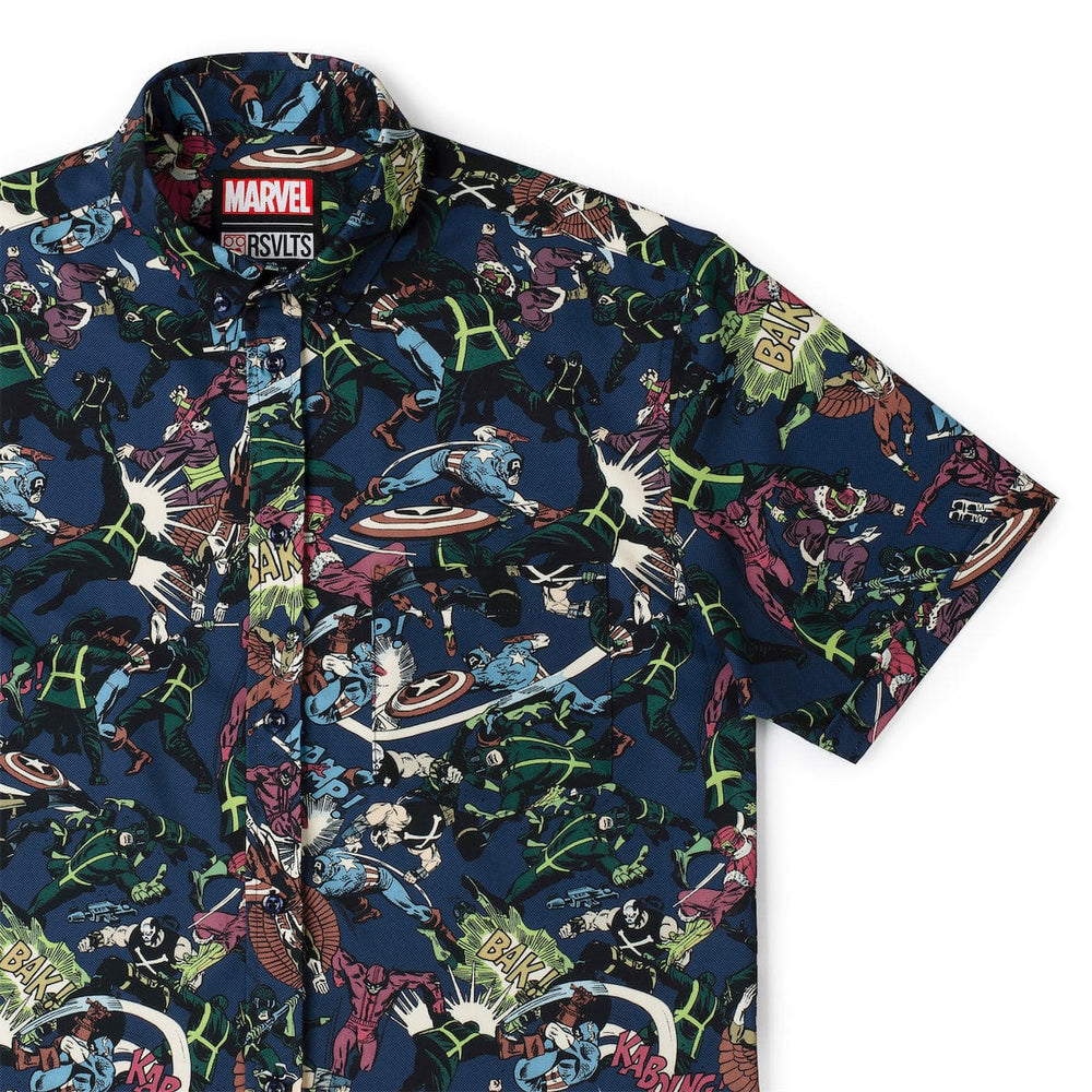 Captain America "No Surrender" – KUNUFLEX Short Sleeve Shirt
