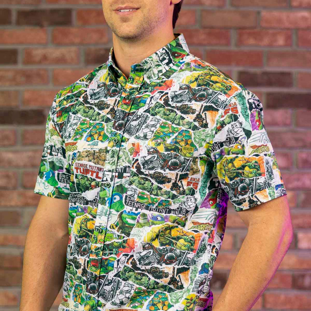 Teenage Mutant Ninja Turtles "Tubular Since '84" – KUNUFLEX Short Sleeve Shirt - Image 4
