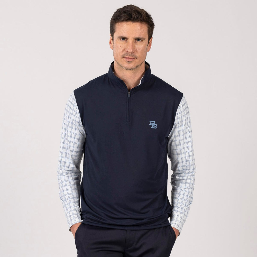 Breakfast Balls® "Finance Bro Blue (Monogram)" – Quarter Zip - Image 4