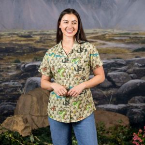 How to Train Your Dragon "Counting Sheep" – Women's KUNUFLEX Short Sleeve Shirt