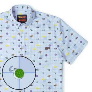 Dragon Ball Z "Gear & Grid" – KUNUFLEX Short Sleeve Shirt