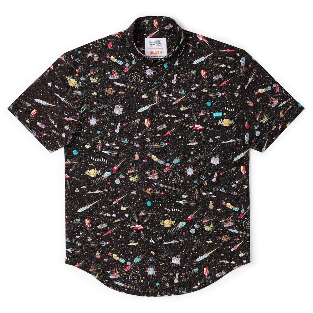 Where's Waldo? "Waldo in Space" – KUNUFLEX Short Sleeve Shirt - Image 5