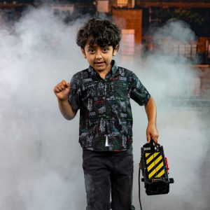 Ghostbusters "Spectral Schematics" – Preschooler KUNUFLEX Short Sleeve Shirt