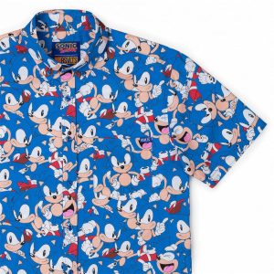 Sonic the Hedgehog "Catch Me If You Can" – KUNUFLEX Short Sleeve Shirt