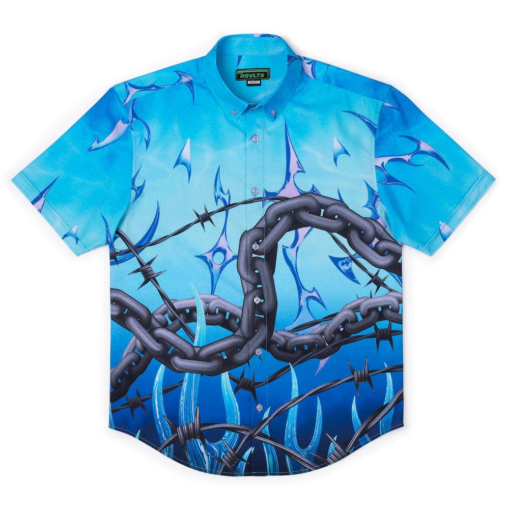 Y2K Retro "Hardwired" – KUNUFLEX Short Sleeve Shirt - Image 2