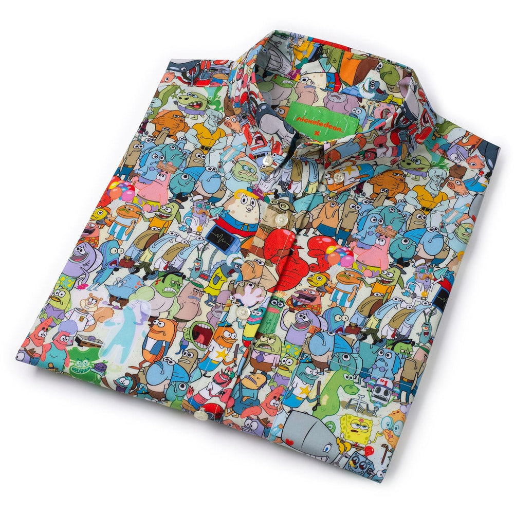 SpongeBob "Welcome to Bikini Bottom" – KUNUFLEX Short Sleeve Shirt - Image 9
