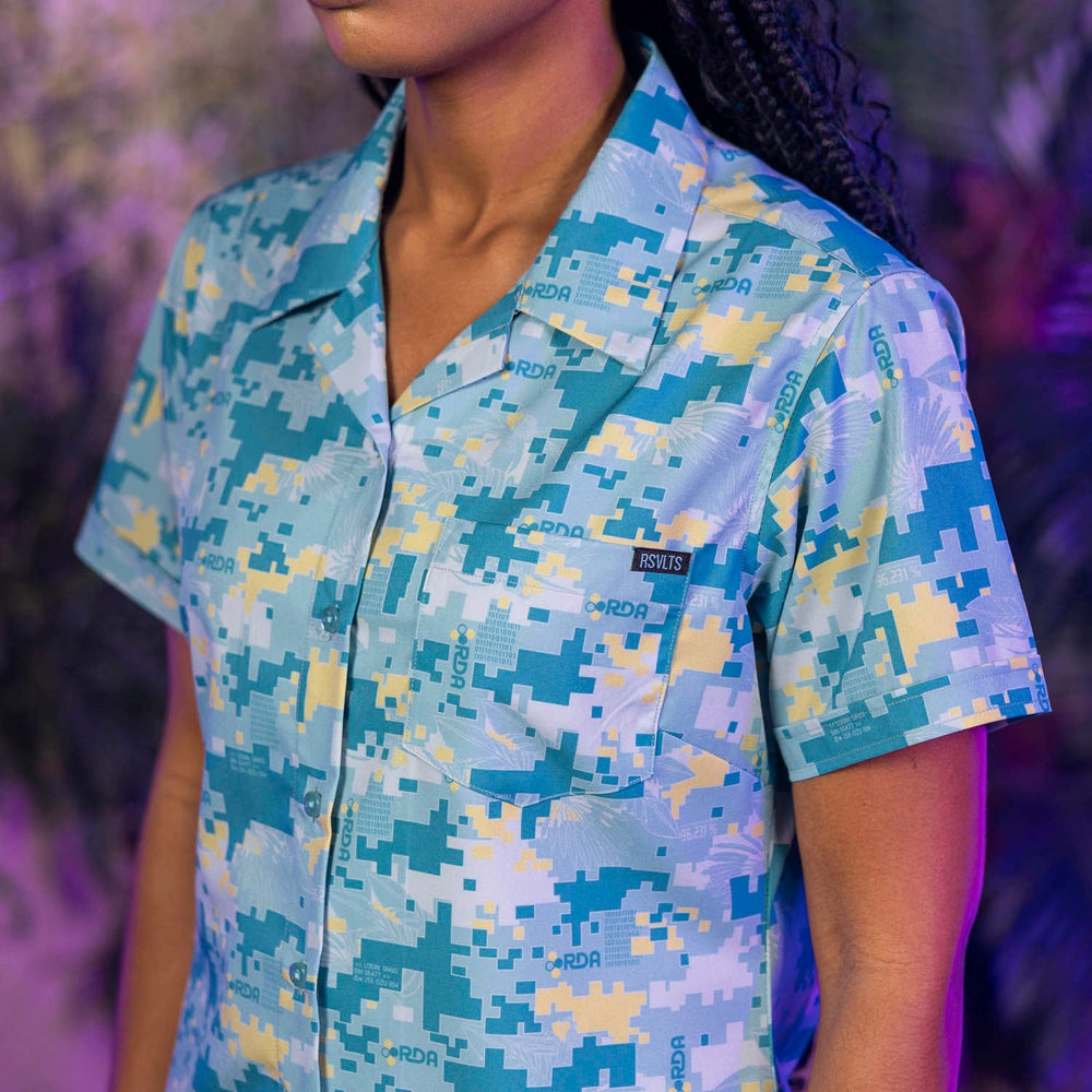 Avatar "RDA Camo" – Women's KUNUFLEX Short Sleeve Shirt - Image 3