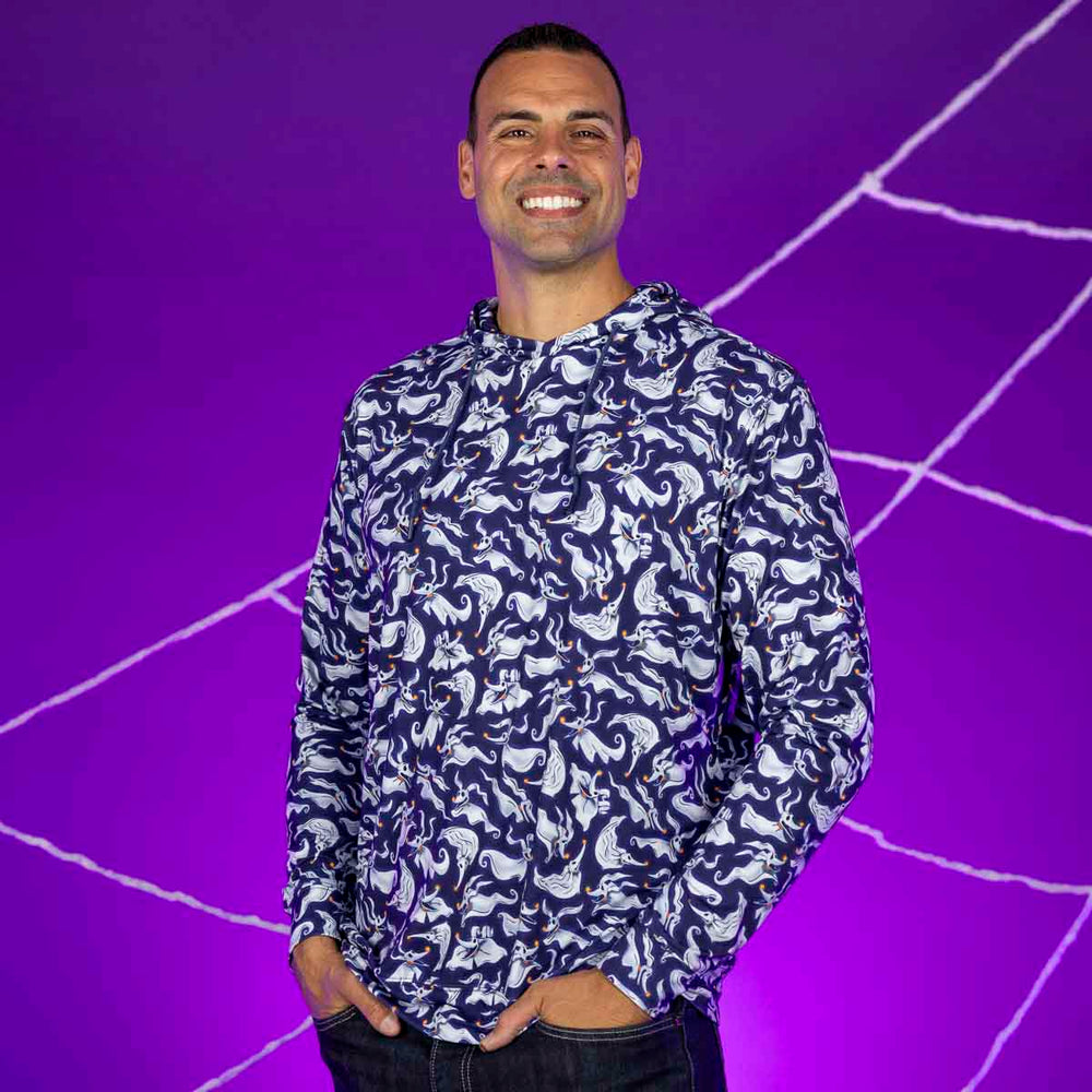 Disney Tim Burton's Nightmare Before Christmas "There Goes My Zero" – Performance Hoodie - Image 3