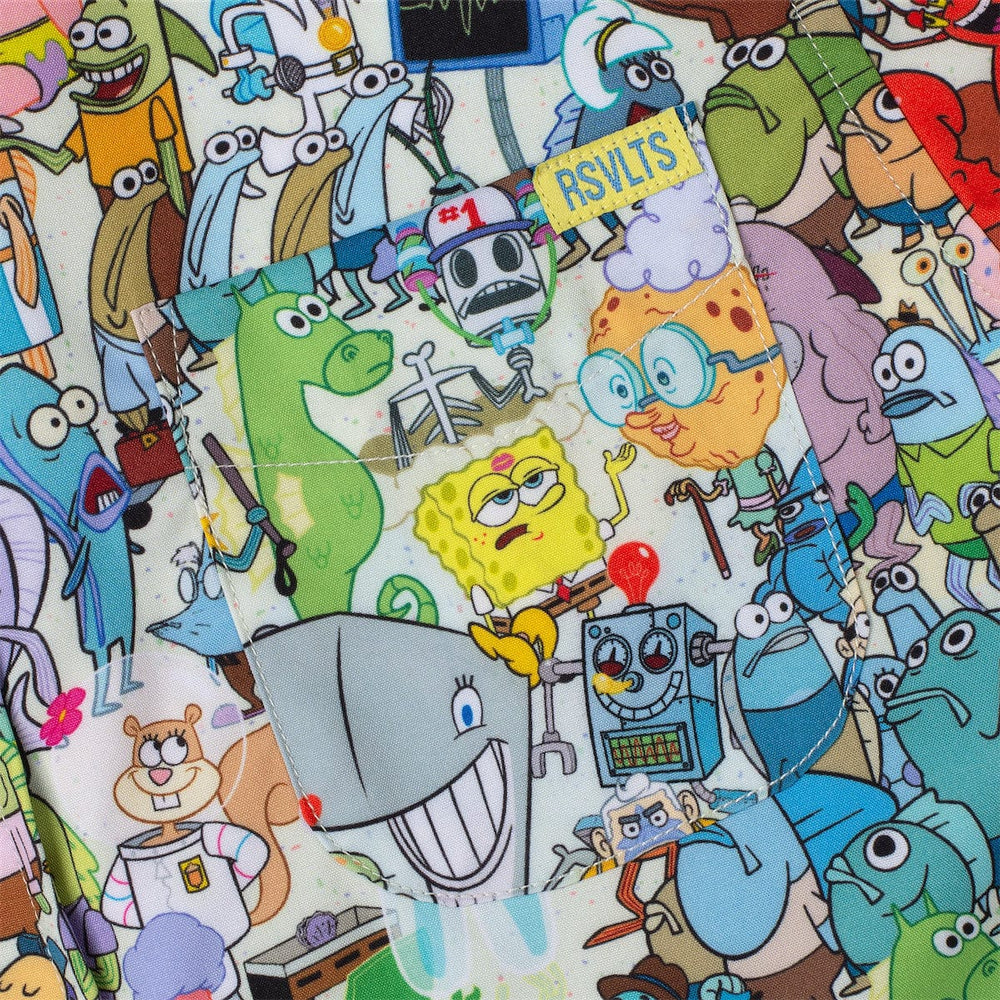 SpongeBob "Welcome to Bikini Bottom" – Youth KUNUFLEX Short Sleeve Shirt - Image 2