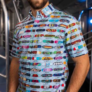 Y2K Retro "Skatie Magazine Day" – KUNUFLEX Short Sleeve Shirt
