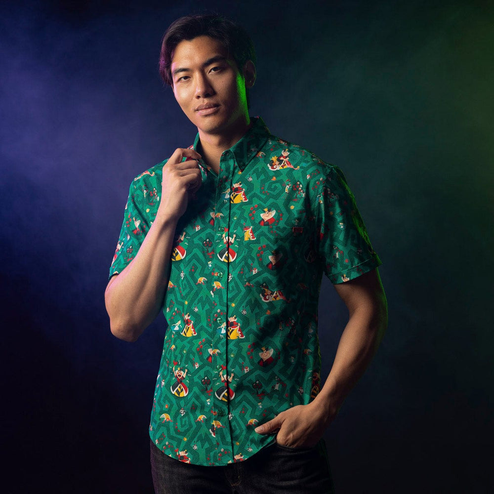Disney "Off with Their Heads!" – KUNUFLEX Short Sleeve Shirt - Image 2