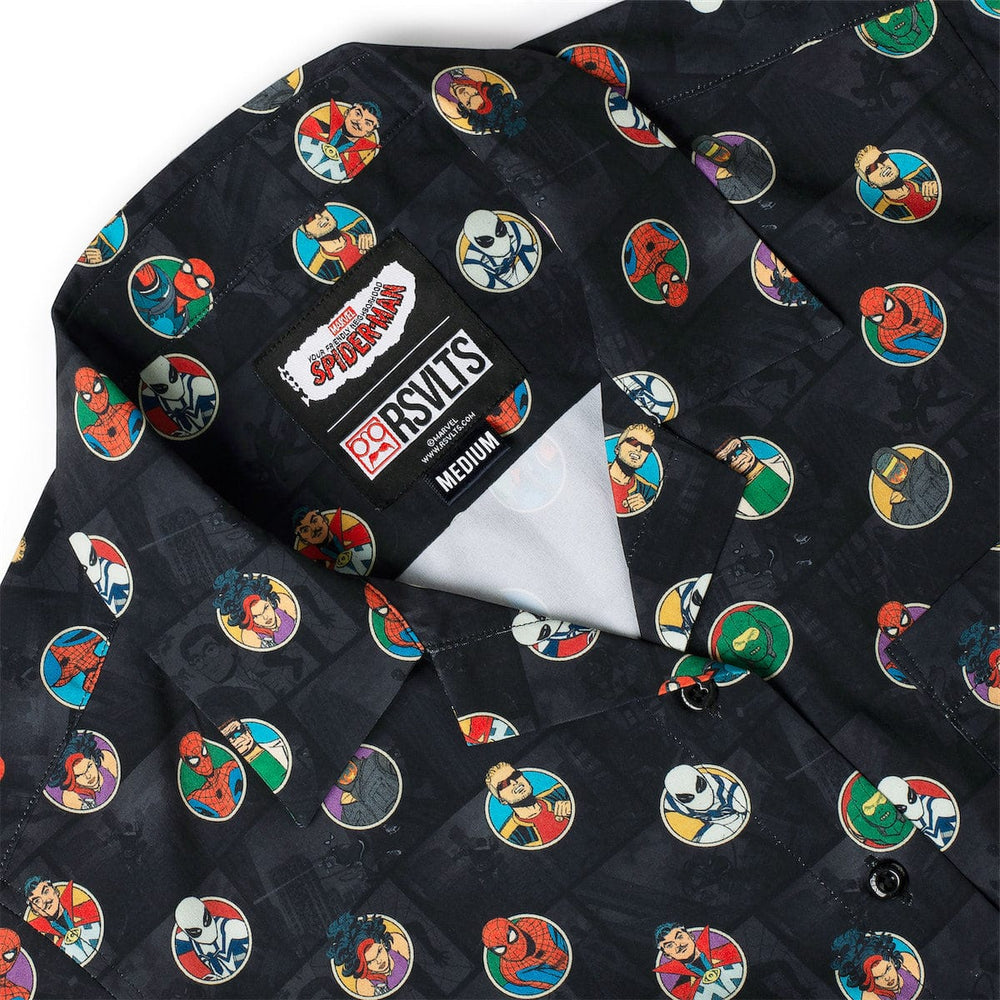 Your Friendly Neighborhood Spider-Man "Allies and Archenemies" – Women's KUNUFLEX Short Sleeve Shirt - Image 6