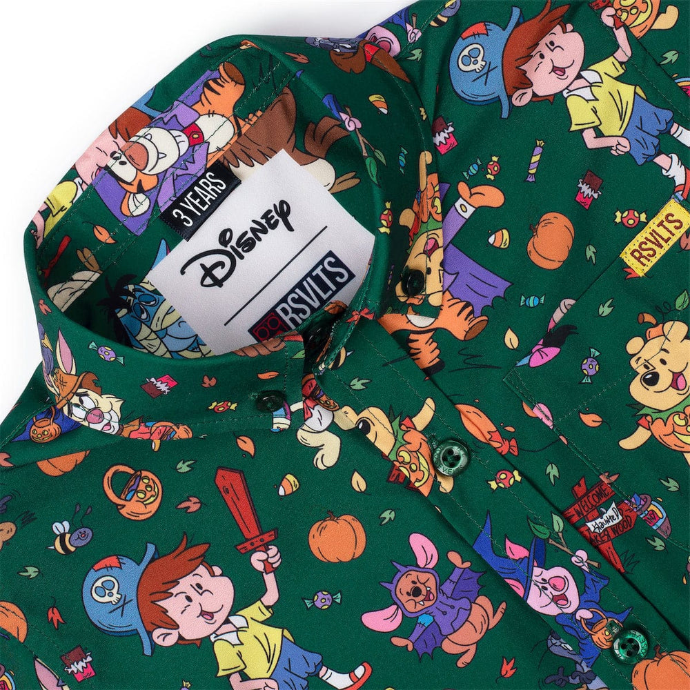 Disney’s Winnie the Pooh "Boo Crew" – Preschooler KUNUFLEX Short Sleeve Shirt - Image 4