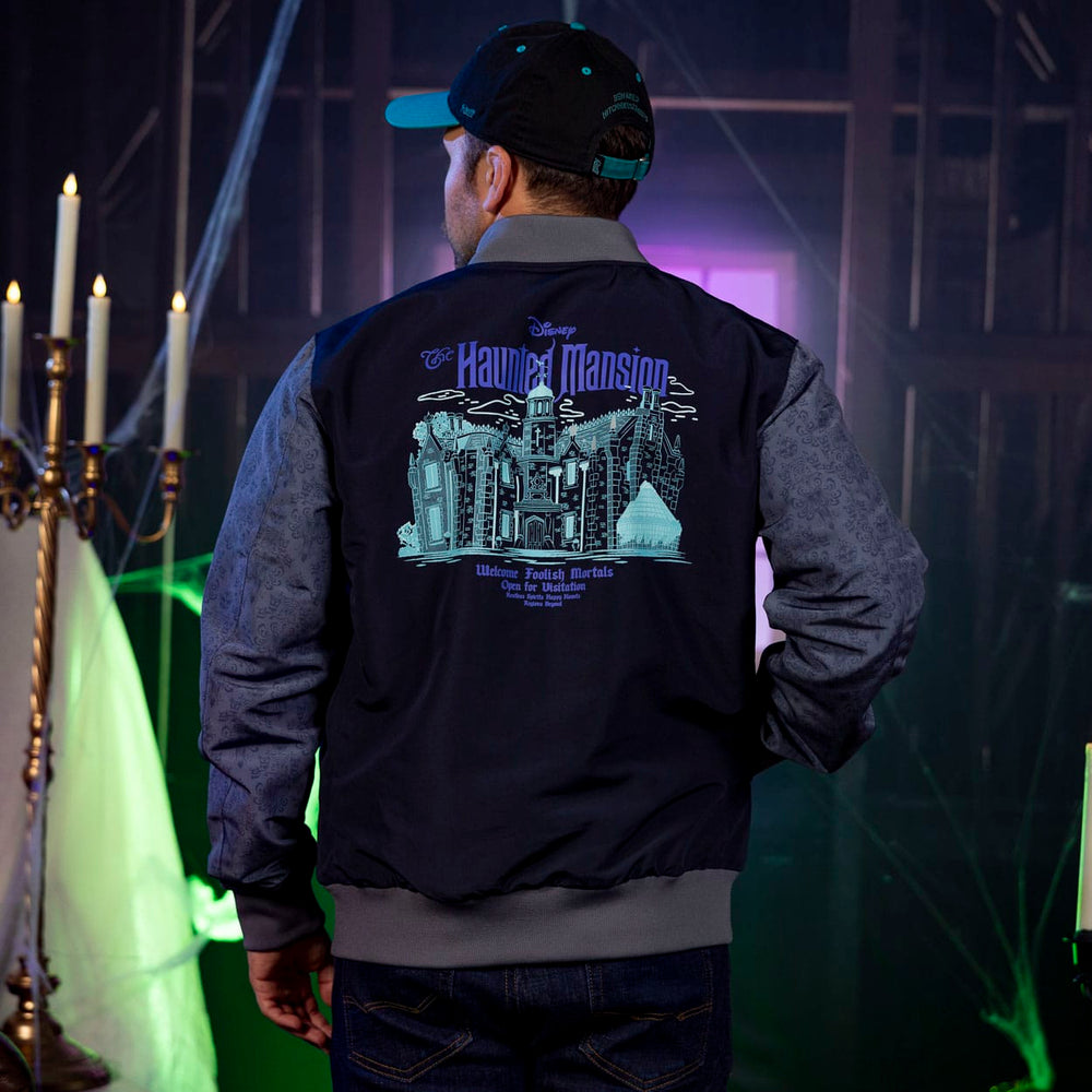 Disney's Haunted Mansion "Welcome Foolish Mortals (East)" – Reversible Bomber Jacket - Image 6