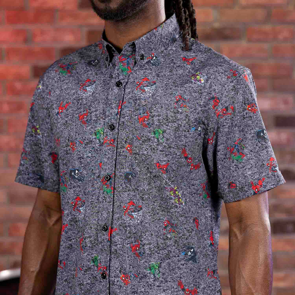 Spider-Man "Tensile Torment" – KUNUFLEX Short Sleeve Shirt - Image 4